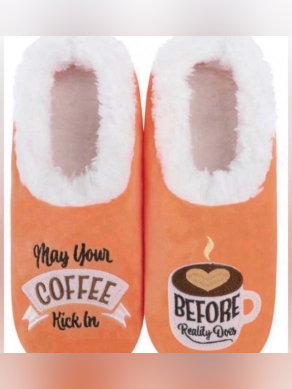 Snoozies® May Your Coffee Kick Slippers